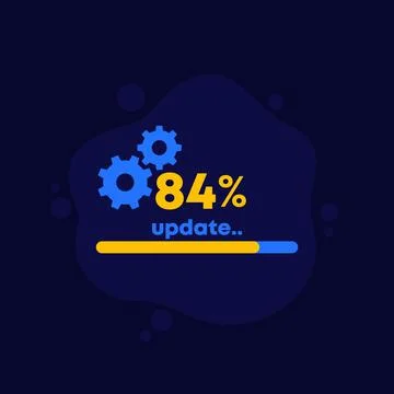 Update, system upgrade vector design for web 스톡 일러스트