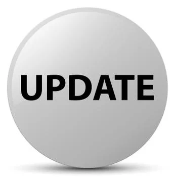 Update white round button Stock Illustration
