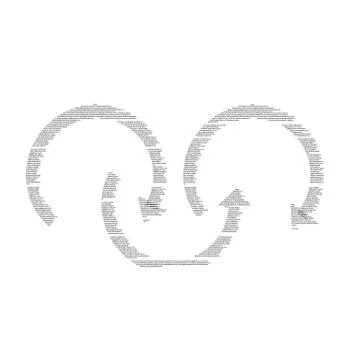 Update word cloud. tag cloud about update. Stockillustratie