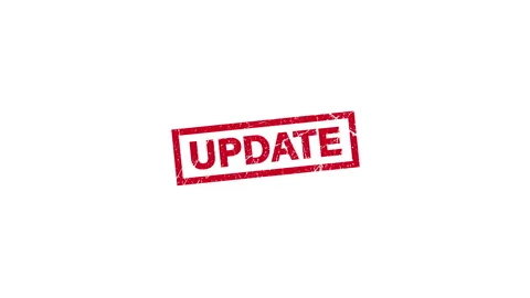 Update2209Update stamp, Update square grunge sign 4k animation2024 Video stock 285419048