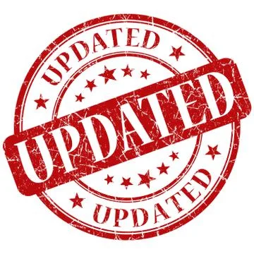 Updated stamp イラスト素材