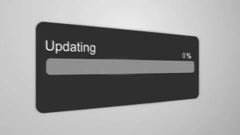 Updating Process Animation 스톡 동영상 102445594
