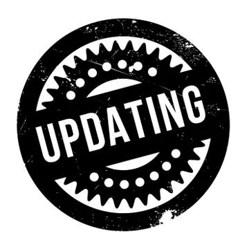Updating rubber stamp イラスト素材