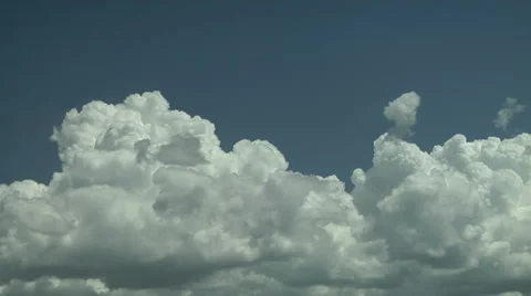 Updraft Stage Cloud Formations Stock Footage 54720813