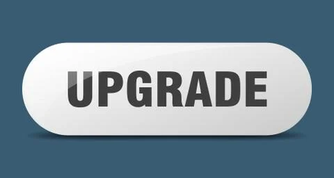 Upgrade button. upgrade sign. key. push button. Stock Illustration