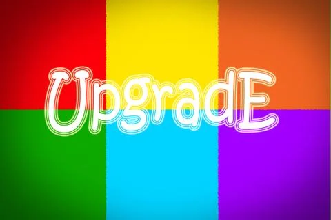 Upgrade concept Stock Illustration