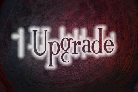 Upgrade concept Stockillustratie