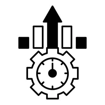 Upgrade Dualtone Icon Stock Illustration