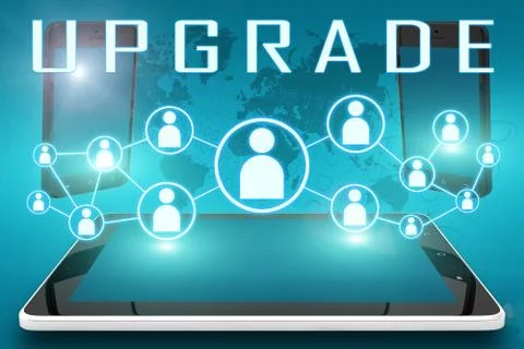 Upgrade Stock Illustration