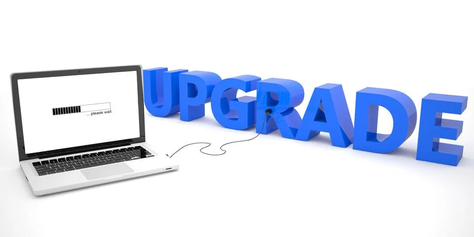 Upgrade Stock Illustration