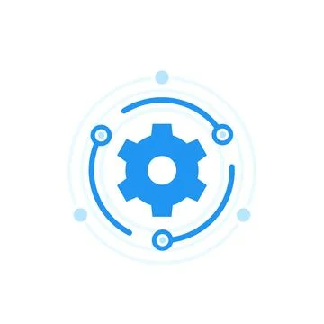 Upgrade vector icon Stock Illustration