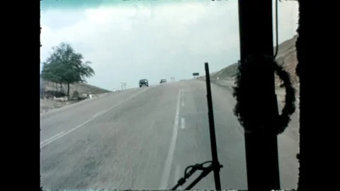 Uphill Road View Video stock 278040238