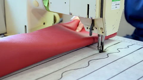 Upholstery factory Stock Footage 320166490