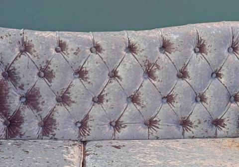 Upholstery sofa backrest Stock Photos