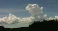 Uplifting clouds. HD Footage