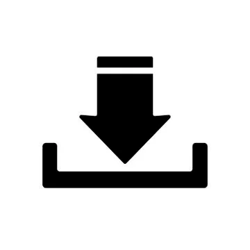 Upload button icon Stock Illustration