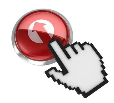 Upload button Illustrazione stock