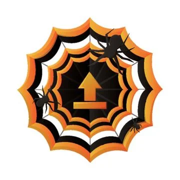 Upload Button Stock Illustration