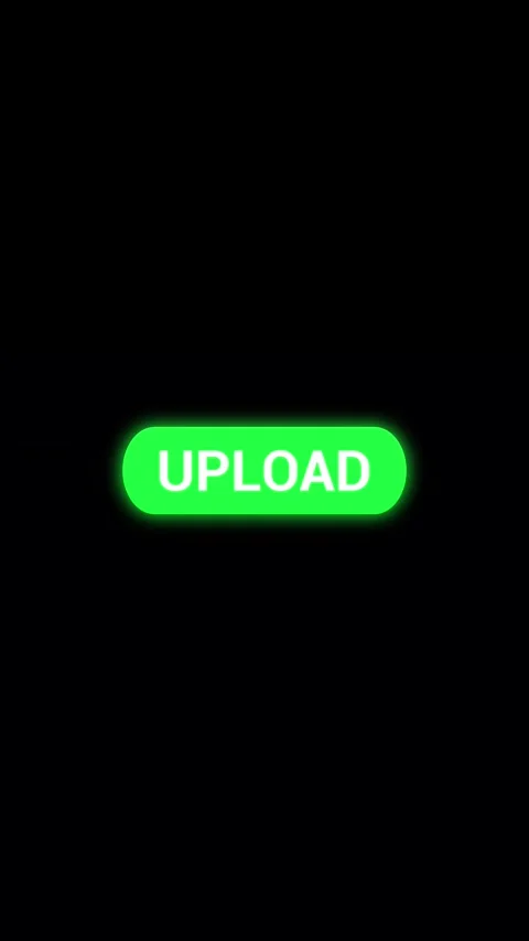 Upload Button UI Animation Stock Footage 346565266