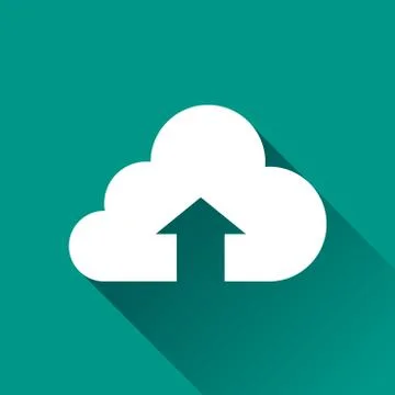 Upload design icon Stock Illustration