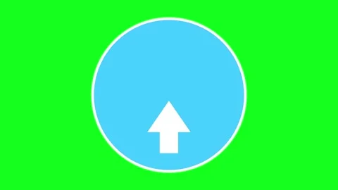 Upload Download Cloud Arrow Circle Icon 4K Stock Footage 334785824