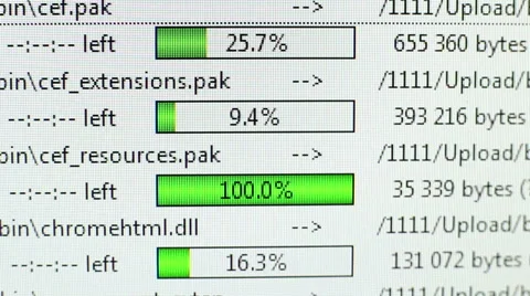 Upload Files To The Server On White Background Stock Footage 61462664