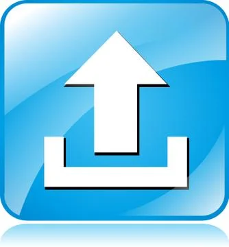 Upload icon Stock Illustration