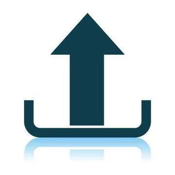 Upload Icon Stock Illustration