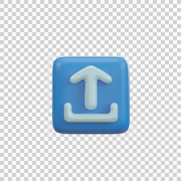Upload icon. Load internet data symbol. Stock Illustration