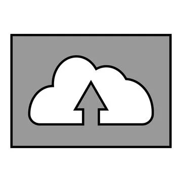 Upload icon  vector illustration design Stock Illustration