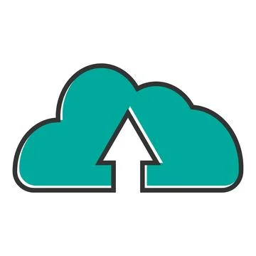 Upload icon  vector illustration design Stock Illustration