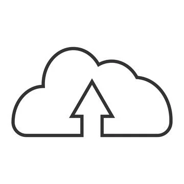 Upload icon  vector illustration design Illustrazione stock