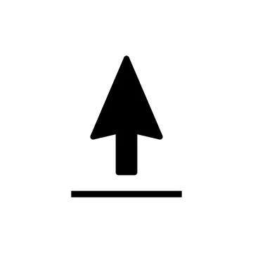 Upload icon vector illustration. load data sign and symbol Stock Illustration