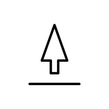 Upload icon vector illustration. load data sign and symbol Stock Illustration