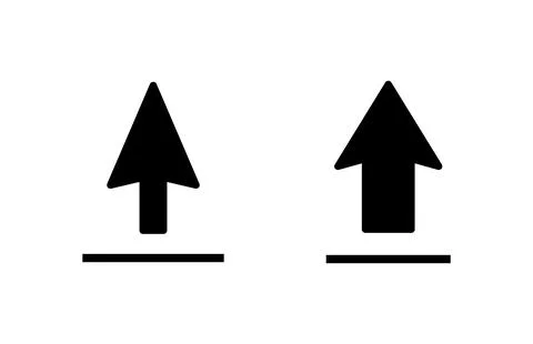 Upload icon vector illustration. load data sign and symbol Stock Illustration