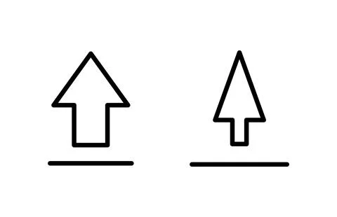 Upload icon vector illustration. load data sign and symbol Stock Illustration