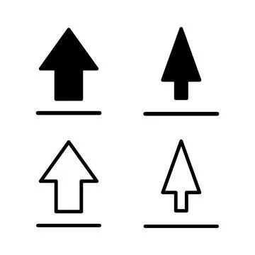 Upload icon vector illustration. load data sign and symbol Stock Illustration