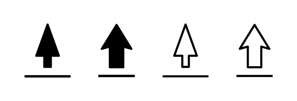 Upload icon vector illustration. load data sign and symbol Stock Illustration