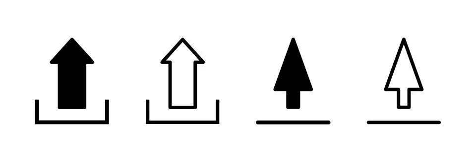 Upload icon vector illustration. load data sign and symbol 스톡 일러스트
