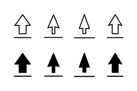 Upload icon vector illustration. load data sign and symbol Stock Illustration