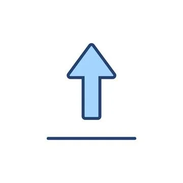 Upload icon vector. load data sign and symbol Stock Illustration
