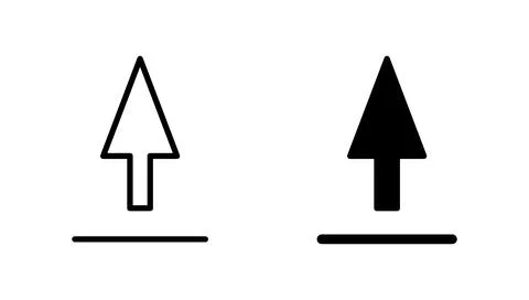Upload icon vector. load data sign and symbol Stock Illustration