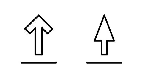 Upload icon vector. load data sign and symbol Stock Illustration