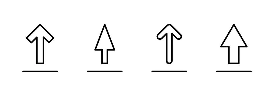 Upload icon vector. load data sign and symbol Stock Illustration