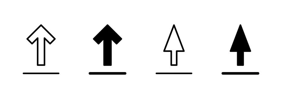 Upload icon vector. load data sign and symbol 스톡 일러스트