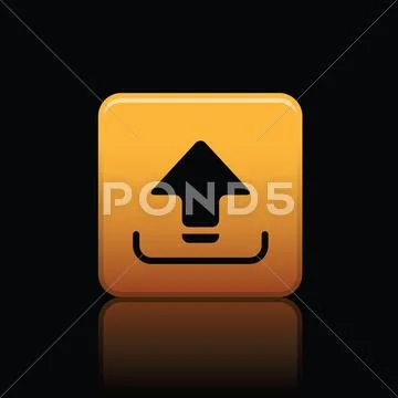 Upload icon web Stock Illustration