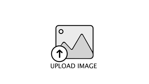 Upload image icon, Image thumbnail sign animation background. Stock Footage 321739129