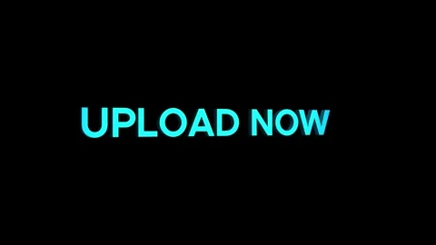Upload now 3d text word animation with vertically rotating motion video Stock Footage 313832138