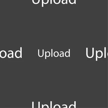 Upload sign icon. Load symbol. Seamless pattern on a gray background. Vector Stock Illustration