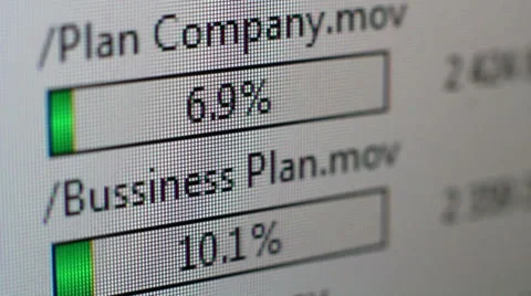 Upload Speed Of Files 4 Stock Footage 43209645